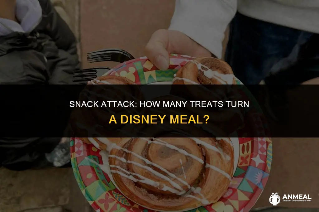 how many snacks make a meal disney