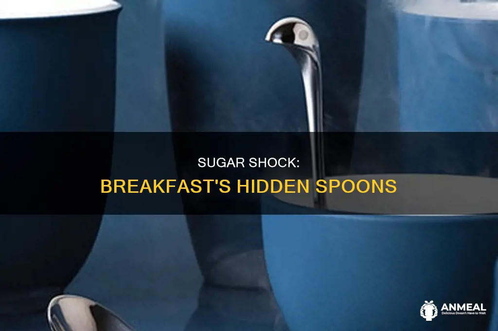 how many spoons of sugar in breakfast