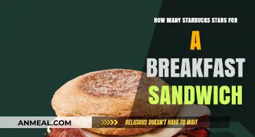 Starbucks Rewards: Stars Needed for a Breakfast Sandwich