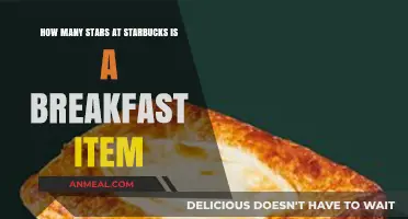 Starbucks Stars for Breakfast: How Many for a Free Item?