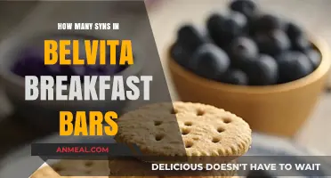Belvita Breakfast Bars: Syns and Nutrition Facts