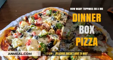 Perfect Toppings for a Big Dinner Box Pizza: How Many is Too Many?