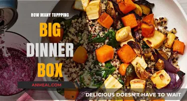 Discover the Perfect Number of Toppings for Your Big Dinner Box