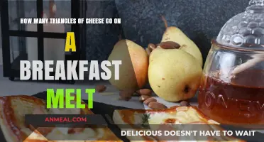 Breakfast Melts: The Perfect Number of Triangles of Cheese