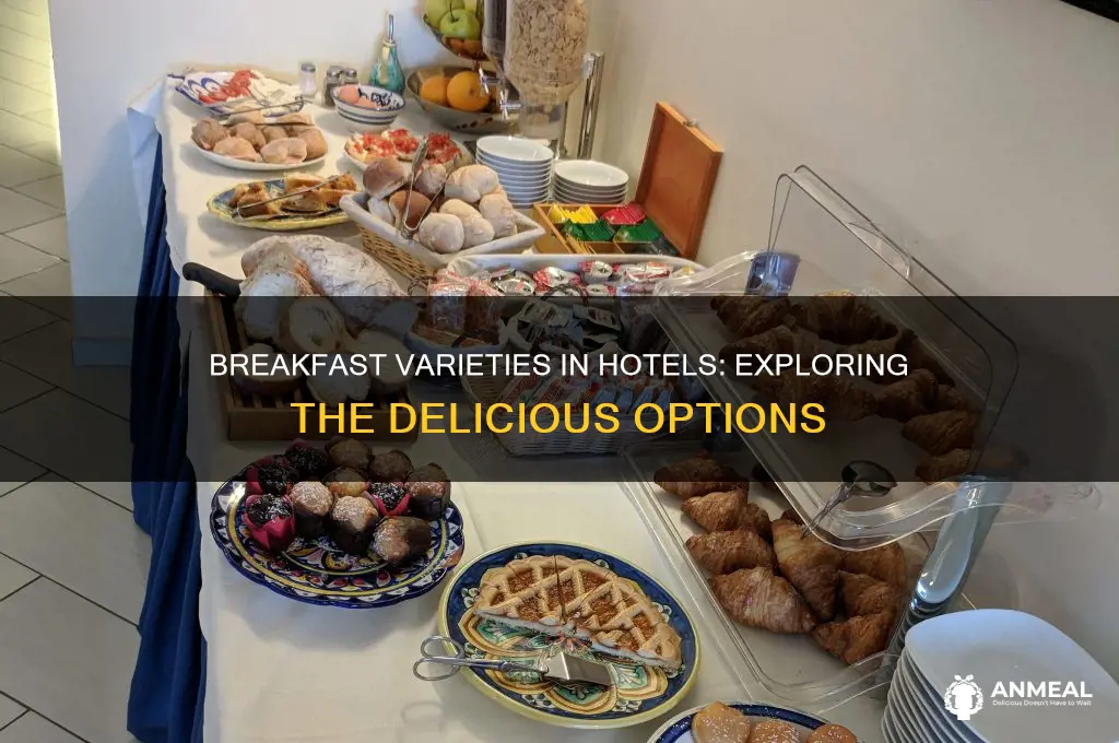 how many types of breakfast are there in hotel