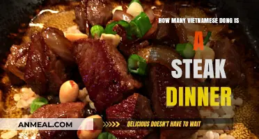 Cost of a Steak Dinner in Vietnam: Dong Breakdown
