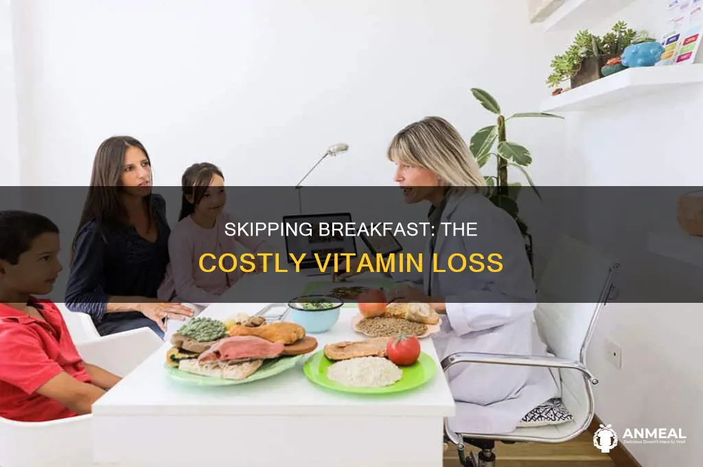 how many vitamins do u lose by skipping breakfast