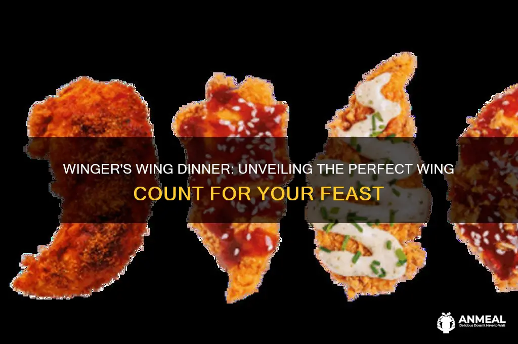 how many wings come in wingers wing dinner