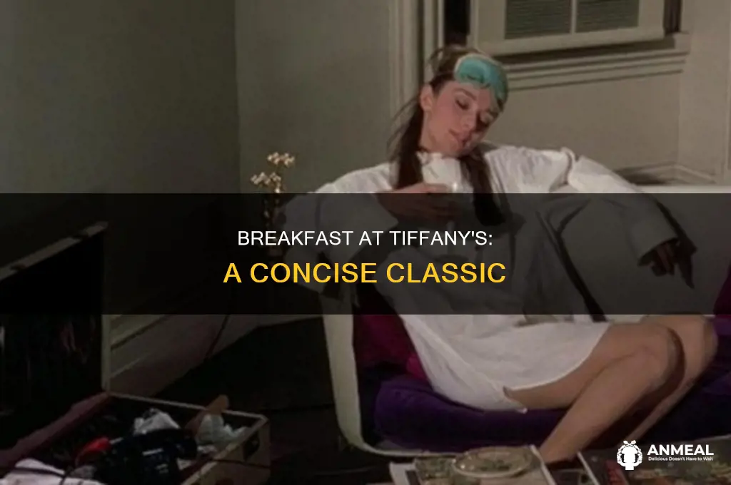 how many words is breakfast at tiffany
