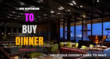 How Many Dirhams Are Needed to Enjoy a Delicious Dinner?