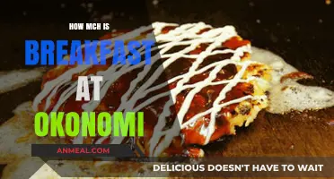 Exploring Okonomi's Breakfast: How Much Does It Cost?