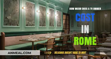 Exploring Rome's TV Dinner Prices: A Budget-Friendly Meal Guide