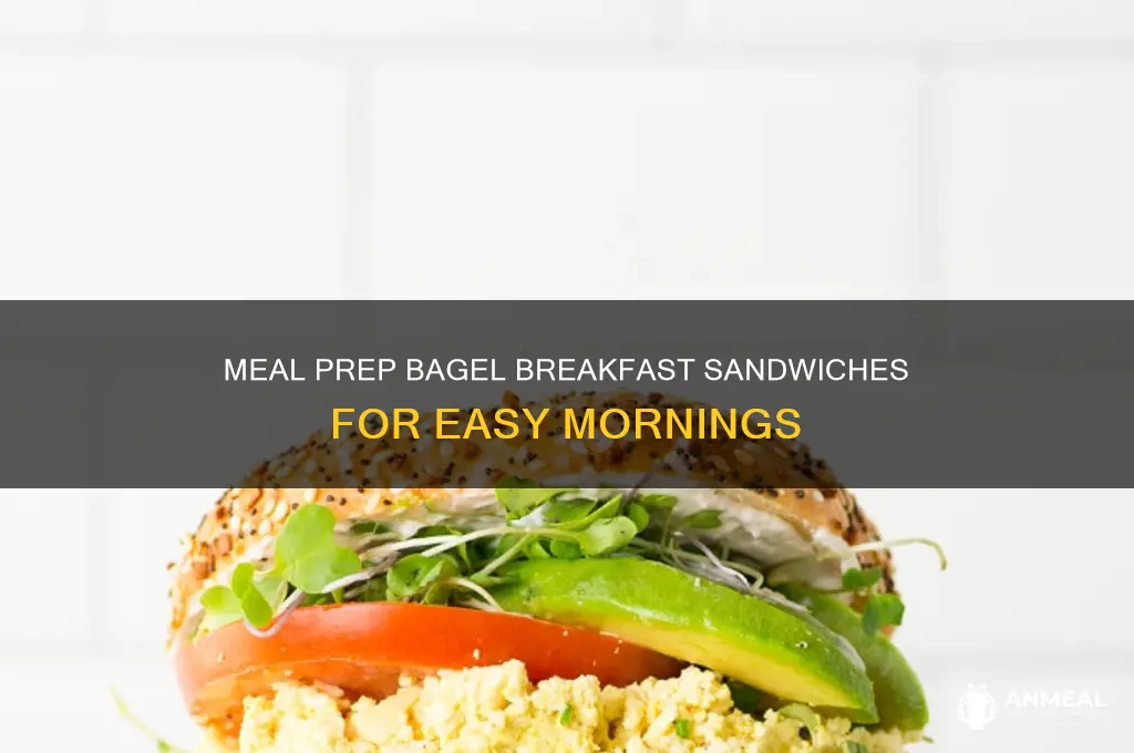 how meal pre bagel breakfast snandwhiches