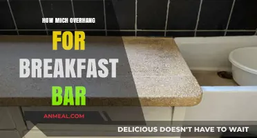 Breakfast Bar Overhang: How Much Space Do You Need?