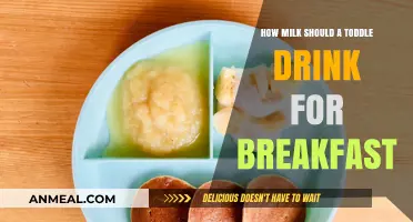 Milk for Breakfast: How Much is Too Much?