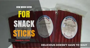 Snack Time Dilemma: How Many Eatery Sticks Are Enough?