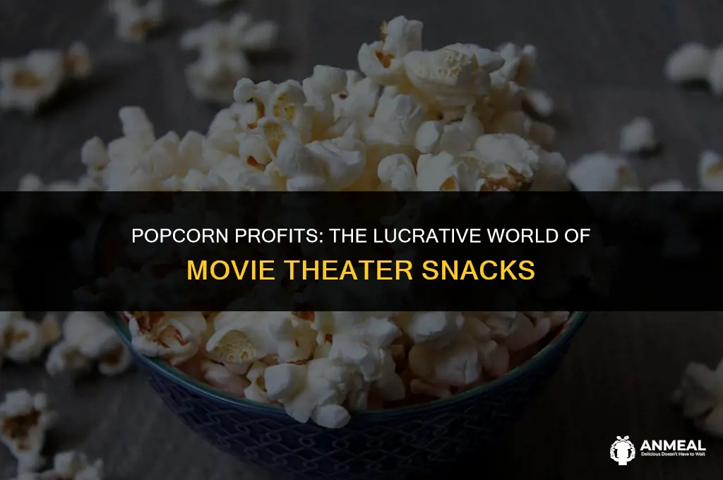 how much money does snacks at movie theater make