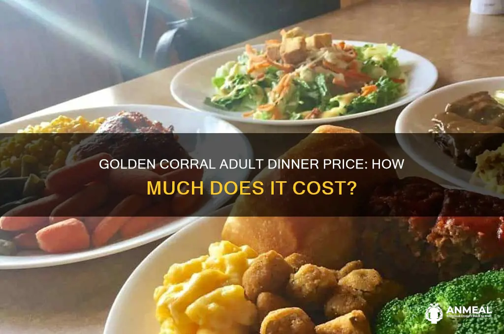 how muchbis adult dinner golden corral