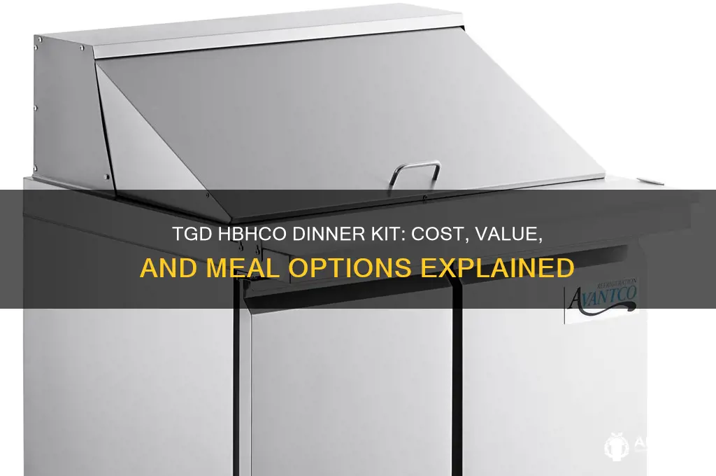 how muchis tgd hbhco dinner kit