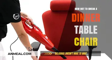 Avoid Chair Disasters: Tips to Keep Your Dinner Table Chair Intact