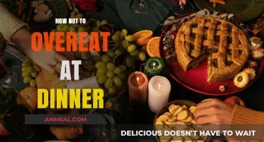 Mindful Eating Tips to Avoid Overeating at Dinner Time