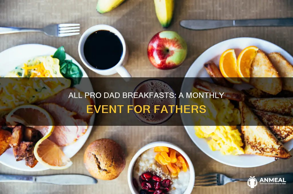 how often are all pro dad breakfasts held