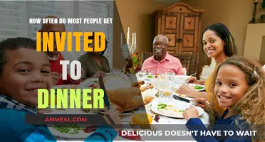 How Often Are We Invited to Dinner? Exploring Social Dining Trends