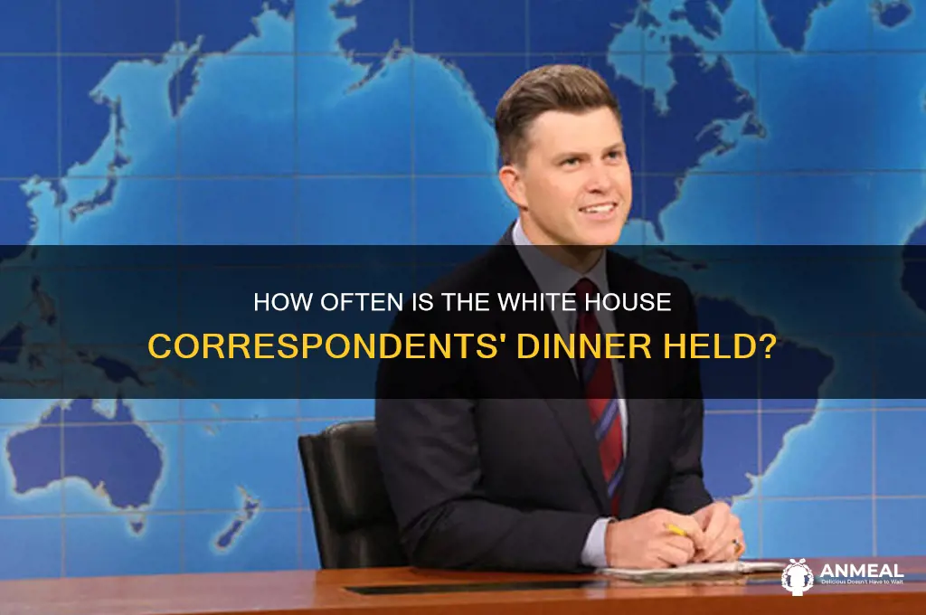 how often do they have the correspondents dinner