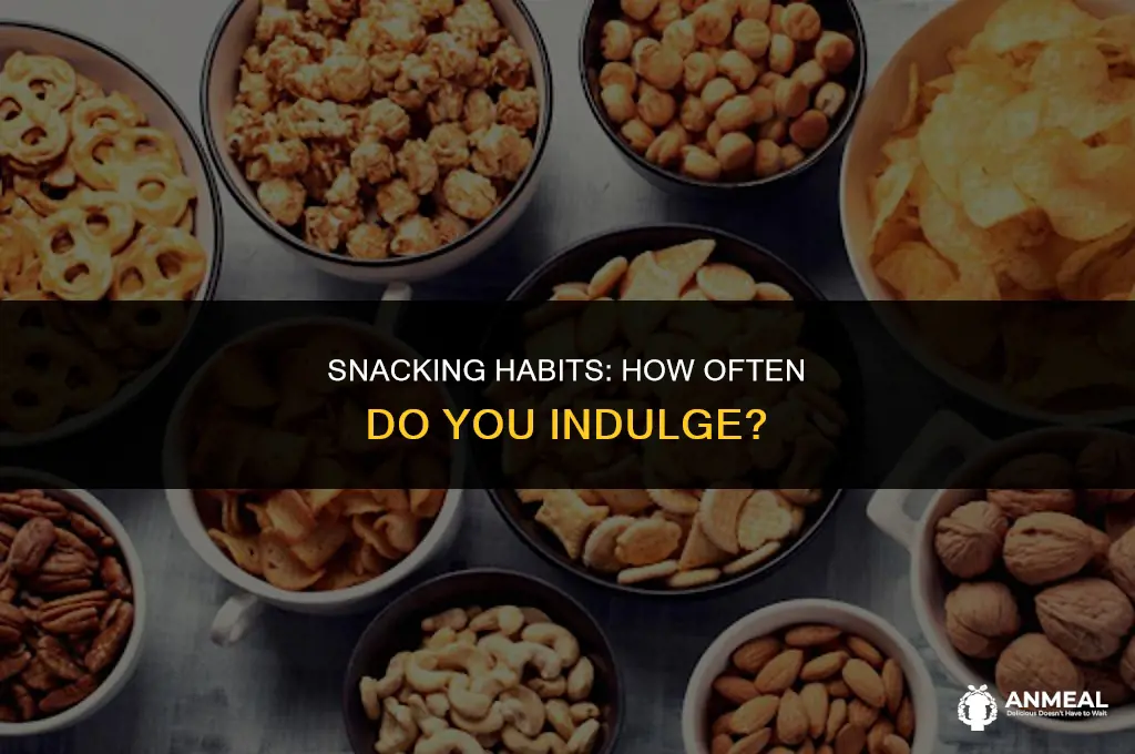 how often do you eat snacks
