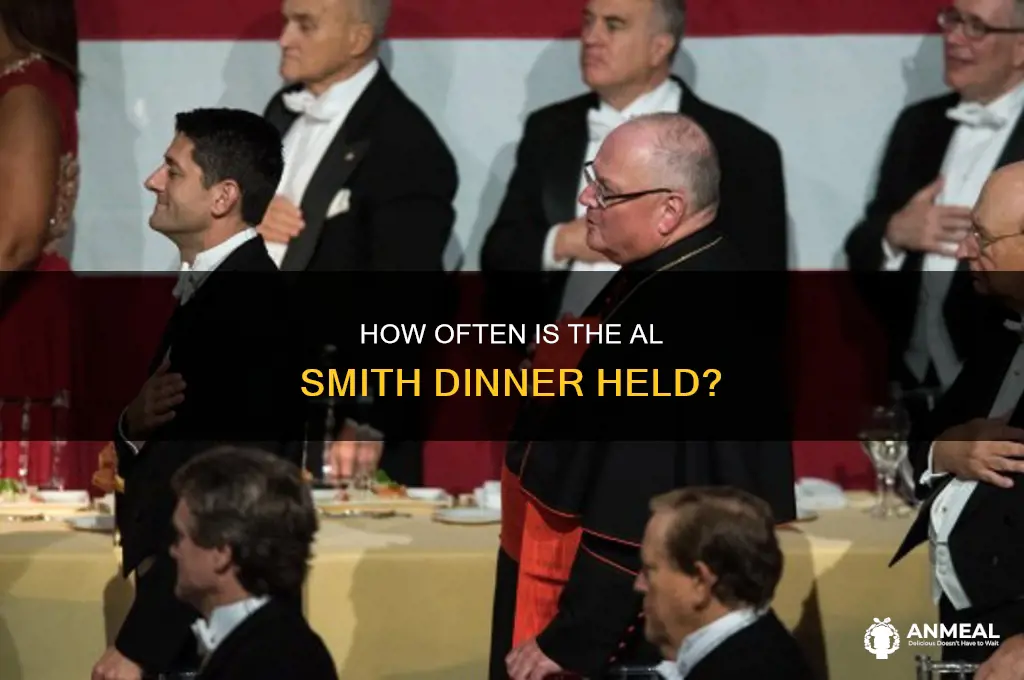 how often is al smith dinner