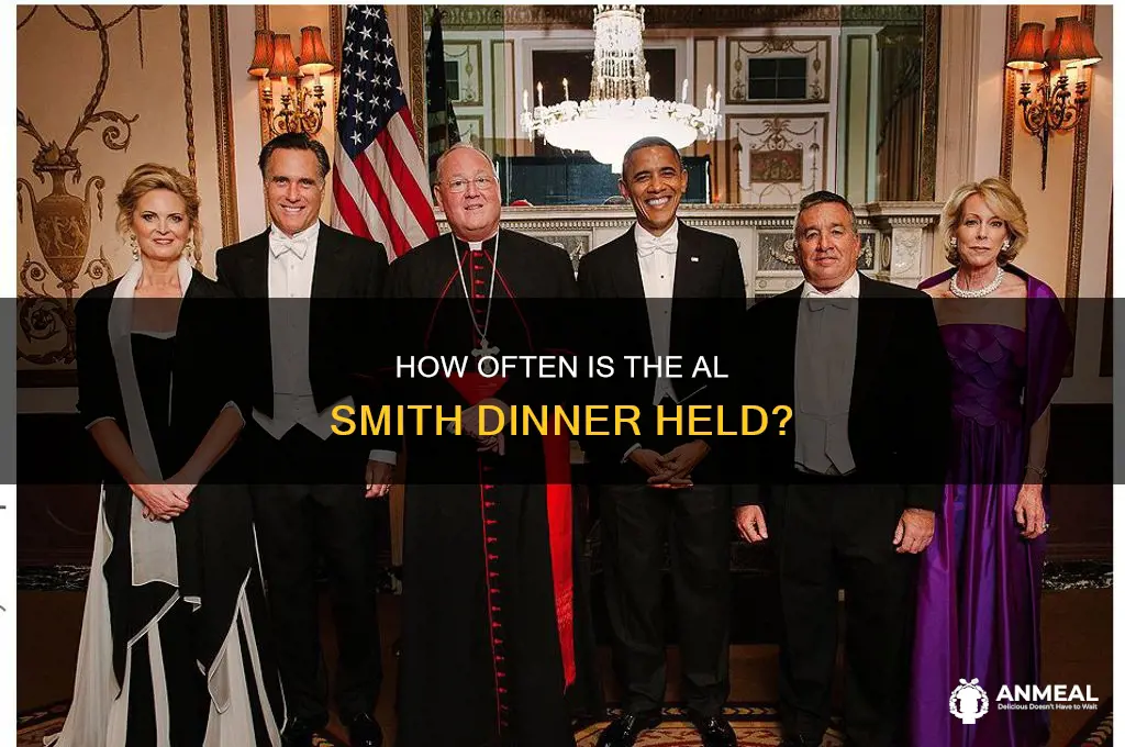 how often is the al smith dinner