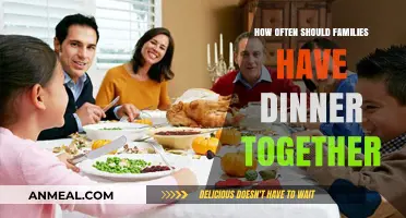 Family Dinner Frequency: Strengthening Bonds Through Shared Meals