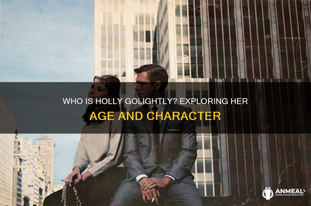 how old is holly golightly breakfast at tiffany