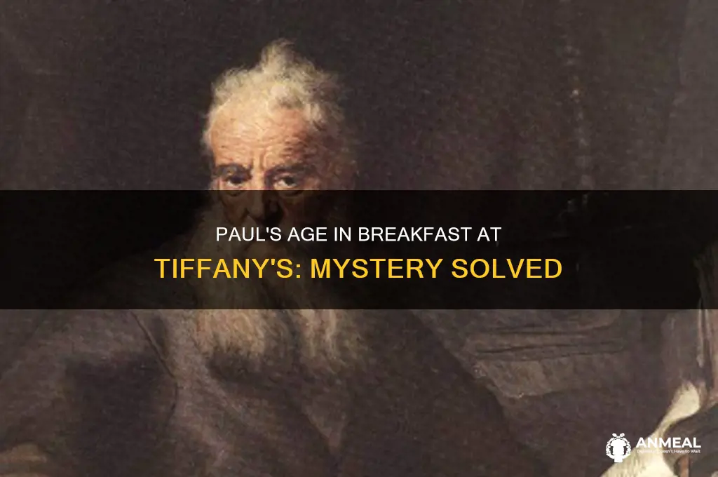how old is paul in breakfast at tiffany