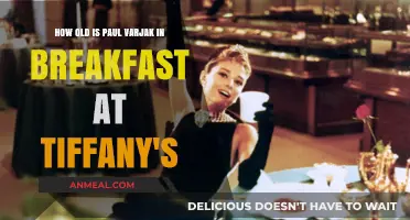 Paul Varjak's Age in Breakfast at Tiffany's