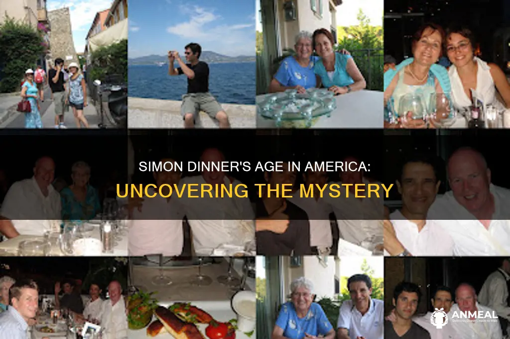how old is simon dinner in america