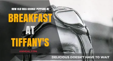 George Peppard's Age in the Classic Film Breakfast at Tiffany's