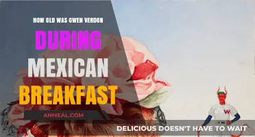 Gwen Verdon's Age in Iconic Mexican Breakfast Scene