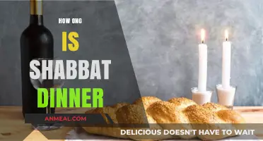 How Long Does Shabbat Dinner Last? A Complete Guide