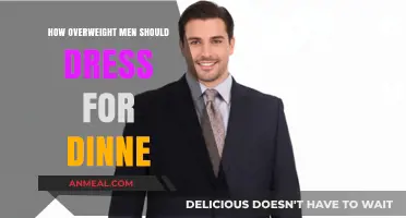 Dressing Sharp for Dinner: Style Tips for Overweight Men