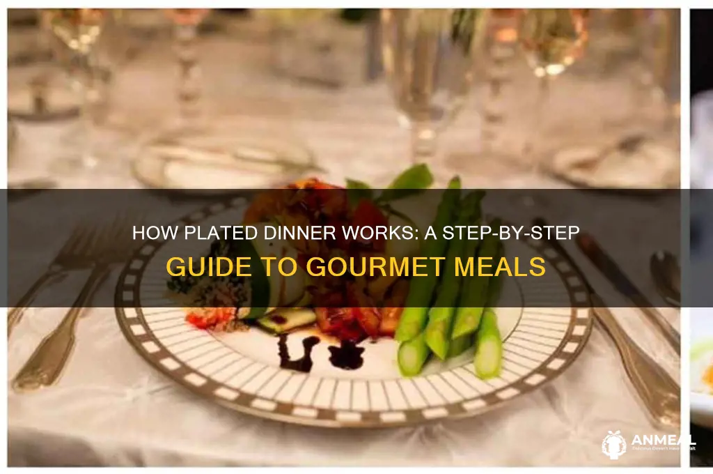 how plated dinner works