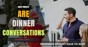 Are Dinner Conversations Truly Private? Exploring Confidentiality in Social Settings