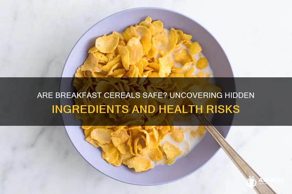 how safe are breakfast cereals