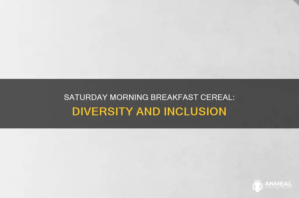 how saturday morning breakfast cerial handles diversity