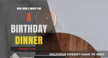 Crafting the Perfect Birthday Dinner Invitation: Tips and Tricks