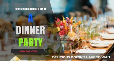 Mastering Dinner Party Etiquette: Ideal Seating Arrangements for Couples