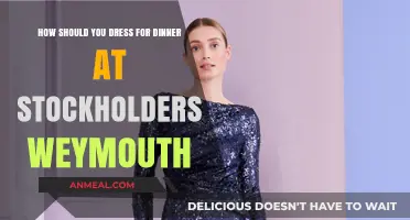 Dressing for Dinner at Stockholders Weymouth: Elegant Style Guide