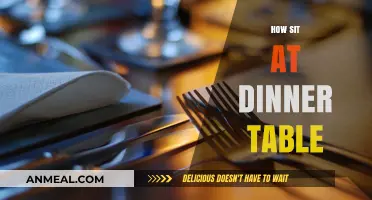 Mastering Dinner Table Etiquette: Sit Confidently and Dine with Grace