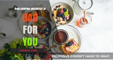 Skipping Breakfast: The Unhealthy Morning Trend