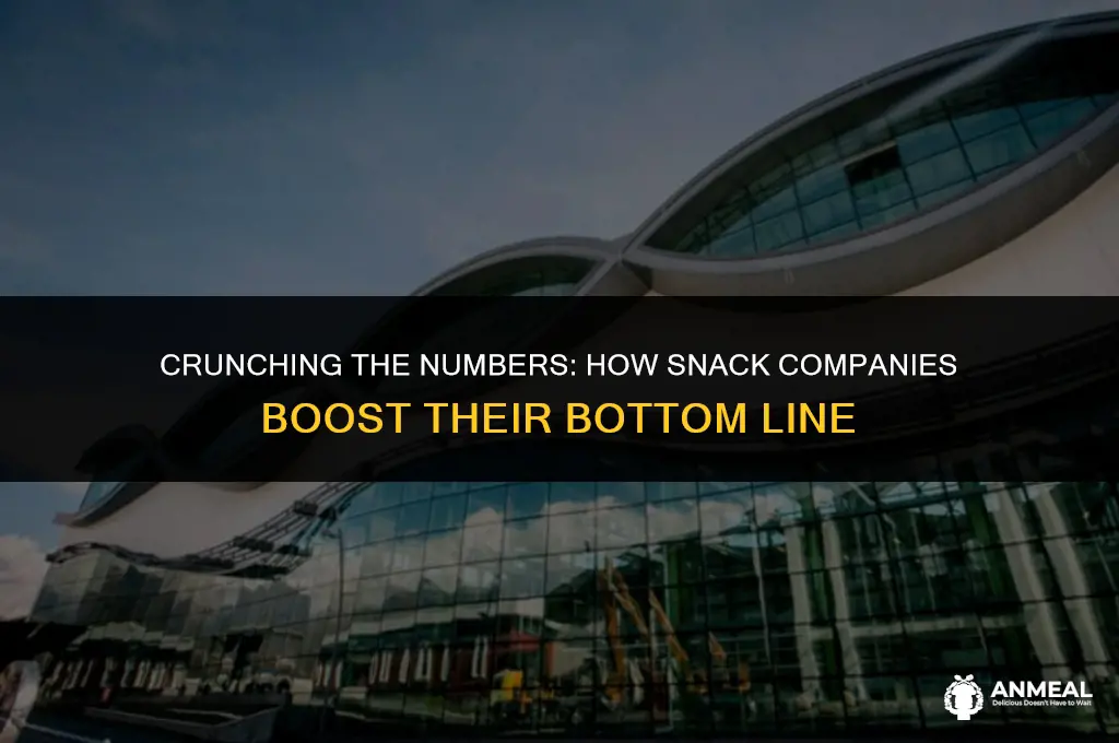 how snack company make money